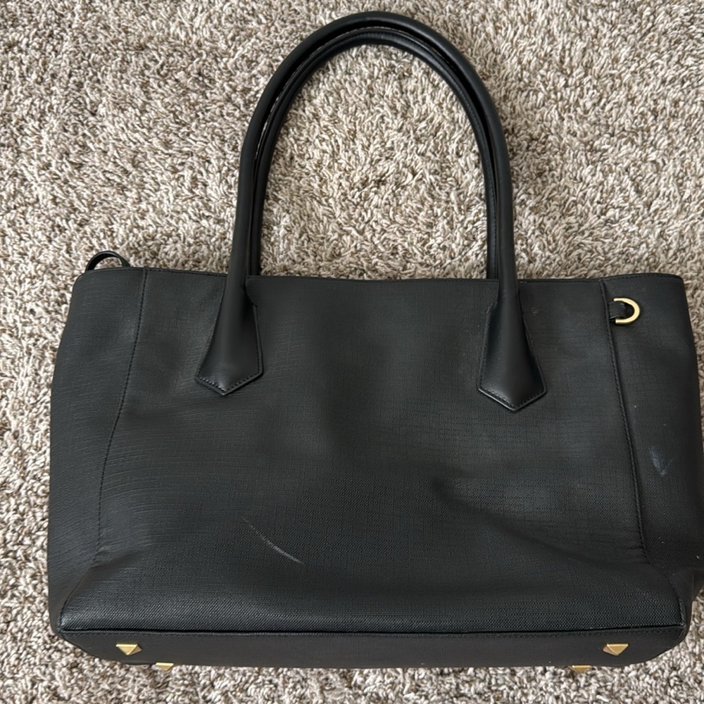 Dagne Dover Signature Tote in Onyx Black - Picture 6 of 11